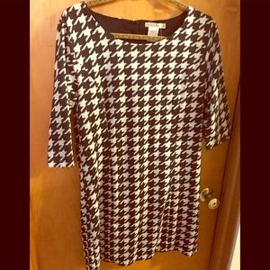 🎉Dress in houndstooth